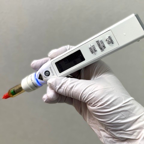 痛くない治療・麻酔に使う電動麻酔器